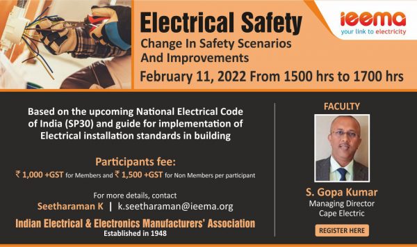 Electrical Safety Change in Safety Scenarios